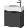 Duravit Ketho.2 - Umývadlová skrinka, 44x48x24 cm, 1 dvierka, pánty vľavo, grafit mat K25072L49490000 Duravit Ketho.2 - Umývadlová skrinka, 44x48x24 cm, 1 dvierka, pánty vľavo, grafit mat K25072L49490000