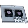 XtendLan Ventilace pro stojanové rozvadeče ECO hloubky 600mm, 2x ventilátor s termostatem XtendLan Ventilace pro stojanové rozvadeče ECO hloubky 600mm, 2x ventilátor s termostatem
