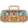Montessori Activity board Drevené FM rádio Montessori Activity board Drevené FM rádio