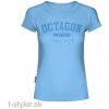 Dámske Tričko - Octagon - Est.2010 - Modré Dámske Tričko - Octagon - Est.2010 - Modré