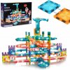 MULTISTORE Magnetické tehličky guľôčková dráha LED stavebné bloky culodrome 166 prvkov MULTISTORE Magnetické tehličky guľôčková dráha LED stavebné bloky culodrome 166 prvkov