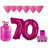 HeliumKing Hélium párty set na 70. narodeniny s ružovými balónmi HeliumKing Hélium párty set na 70. narodeniny s ružovými balónmi