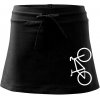 Bicykel na výšku - Športová sukne - two in one - XL ( Čierna ) Bicykel na výšku - Športová sukne - two in one - XL ( Čierna )