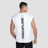 GymBeam Tielko Discipline White - XXL GymBeam Tielko Discipline White - XXL