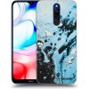 Picasee silikónový prehľadný obal pre Xiaomi Redmi 8 - Organic blue Picasee silikónový prehľadný obal pre Xiaomi Redmi 8 - Organic blue