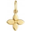 Brilio Prívesok zo žltého zlata Štvorlístok 14 644.011
