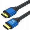 HDMI 2.0b kabel 4K@60Hz+Ethernet, propojovací, gumový plášť, černý, dĺžka kábla 3 m HDMI 2.0b kabel 4K@60Hz+Ethernet, propojovací, gumový plášť, černý, dĺžka kábla 3 m