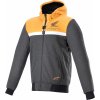 Bunda CHROME STREET HOODIE HONDA kolekce, ALPINESTARS (černá/šedá/oranžová, vel. XL) Bunda CHROME STREET HOODIE HONDA kolekce, ALPINESTARS (černá/šedá/oranžová, vel. XL)