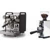 Rocket Espresso Mozzafiato FAST R, black + Eureka Mignon Libra 65 All Purpose, CR white Rocket Espresso Mozzafiato FAST R, black + Eureka Mignon Libra 65 All Purpose, CR white