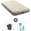INTEX Nafukovacia posteľ Intex - pre 1 osobu - 99 x 191 x 25 cm - béžová - vrátane pumpy a súpravy na opravu INTEX Nafukovacia posteľ Intex - pre 1 osobu - 99 x 191 x 25 cm - béžová - vrátane pumpy a súpravy na opravu