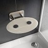 Ravak Sedadlo Ovo P II, clear/antikoro Ravak Sedadlo Ovo P II, clear/antikoro