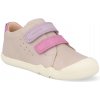 Geox Steppieup Ivory/Dk Pink celoročné členkové barefoot topánky