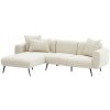 Asir | Rohová sedacia súprava do L PISA krémová ľavá | 825BLC2857 Asir | Rohová sedacia súprava do L PISA krémová ľavá | 825BLC2857