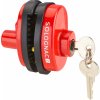 SOLOGNAC Zámok na spúšť s kľúčom červený SOLOGNAC Zámok na spúšť s kľúčom červený
