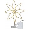 STAR TRADING Svietiaca vianočná hviezda na stromček Topsy Gold STAR TRADING Svietiaca vianočná hviezda na stromček Topsy Gold