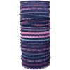 multifunkčná šatka Husky Printemp pink triangle stripes, UNI multifunkčná šatka Husky Printemp pink triangle stripes, UNI