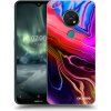 Picasee silikónový prehľadný obal pre Nokia 7.2 - Electric Picasee silikónový prehľadný obal pre Nokia 7.2 - Electric