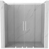 MEXEN/S - Velar L Duo posuvné sprchové dvere 170, transparent, biela 871-170-003-02-20 MEXEN/S - Velar L Duo posuvné sprchové dvere 170, transparent, biela 871-170-003-02-20