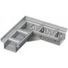 Alca Alcadrain ADZ302VR - Drenážny žľab rohový 100 mm nastaviteľný, nehrdzavejúca oceľ Alca Alcadrain ADZ302VR - Drenážny žľab rohový 100 mm nastaviteľný, nehrdzavejúca oceľ
