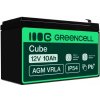 Green Cell Cube AGM VRLA IP54 Baterie 12V 2,5Ah