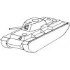 Papierový model Sovietsky tank KV-1 Papierový model Sovietsky tank KV-1