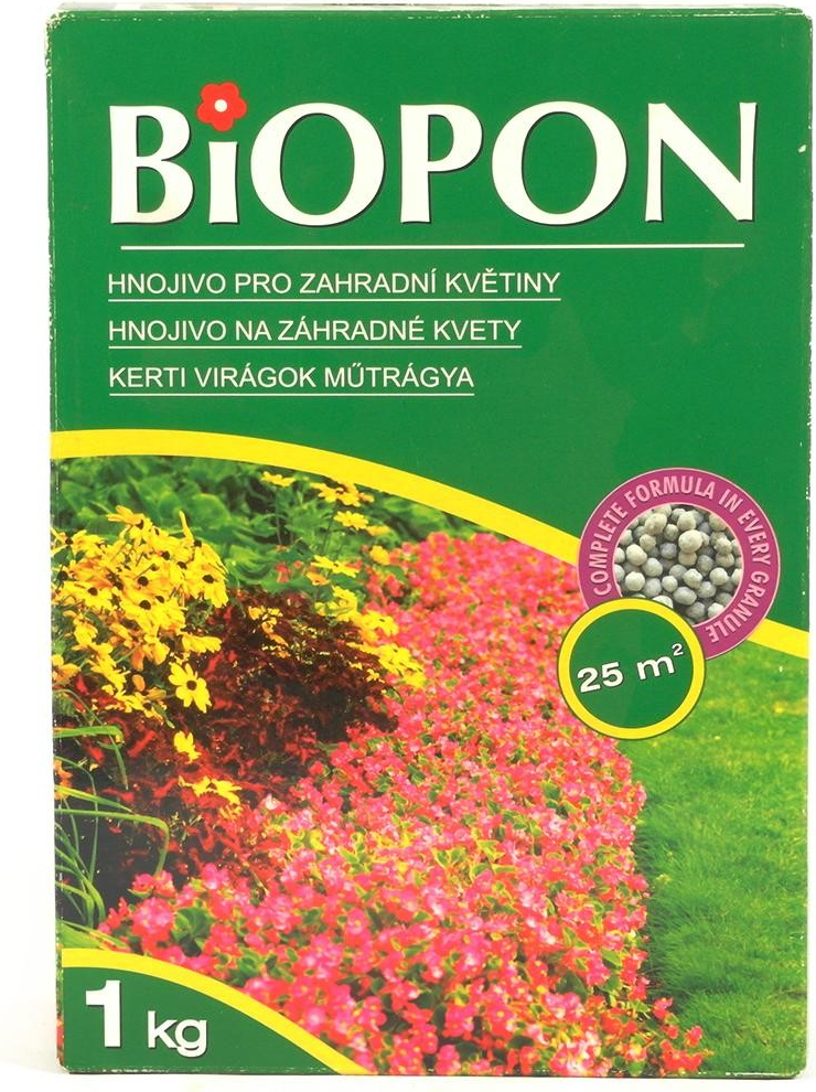 Biopon hnojivo na zahradní květiny 1 kg
