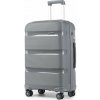 Kono K2092L Kufor spinner 65cm Šedý Polypropylen Kono K2092L Kufor spinner 65cm Šedý Polypropylen