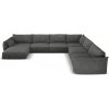 Mazzini Sofas rohová pohovka Vanda Sivá