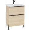 Defra Nino skrinka 60x40x70 cm kúpeľňová skrinka pod úmývadlo stojaca dub 304-D-06004 Defra Nino skrinka 60x40x70 cm kúpeľňová skrinka pod úmývadlo stojaca dub 304-D-06004