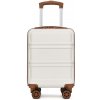 Príručný ABS+PC kufor s odnímateľnými kolieskami Kono 22L - béžový - 45x30x20 cm Príručný ABS+PC kufor s odnímateľnými kolieskami Kono 22L - béžový - 45x30x20 cm