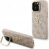 Guess PU 4G Metal Logo Stand Camera Frame kryt pre iPhone 16 Pro, ružový 57983125165 Guess PU 4G Metal Logo Stand Camera Frame kryt pre iPhone 16 Pro, ružový 57983125165