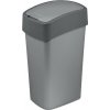 Curver® PACIFIC FLIP BIN 45L, 37,6x29,4x65,3 cm, antracit/šedý Curver® PACIFIC FLIP BIN 45L, 37,6x29,4x65,3 cm, antracit/šedý