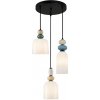 Italux Bonata PND-36573-3-BK-WH závesné svietidlo 3xE27 40W Italux Bonata PND-36573-3-BK-WH závesné svietidlo 3xE27 40W