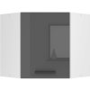 Kuchynská skrinka Belini Premium Full Version horná rohová 60 cm šedý lesk Výrobca Kuchynská skrinka Belini Premium Full Version horná rohová 60 cm šedý lesk Výrobca