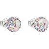Strieborné náušnice Swarovski Elements 31136.3 magic rose Strieborné náušnice Swarovski Elements 31136.3 magic rose