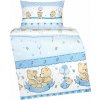 BELLATEX Obliečky detské AGÁTA 90/076 medvedia rodinka modré 90 × 135,45 × 60 BELLATEX Obliečky detské AGÁTA 90/076 medvedia rodinka modré 90 × 135,45 × 60