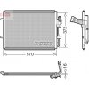 Kondenzátor, klimatizácia DENSO DCN44016 Kondenzátor, klimatizácia DENSO DCN44016