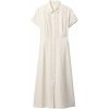 GAP SS Shirtdress Maxi biela