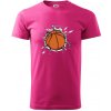 Basketbal lopta v triku - Klasické pánske tričko vyššej gramáže - 2XL ( Purpurová ) Basketbal lopta v triku - Klasické pánske tričko vyššej gramáže - 2XL ( Purpurová )
