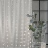 Svetelný LED záves výška 200 cm Star Trading Dew Drop - strieborný Svetelný LED záves výška 200 cm Star Trading Dew Drop - strieborný