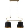 Sigma | Luster na lanku VOLUTTO 2xE27/60W/230V čierna/medená | SI0346 Sigma | Luster na lanku VOLUTTO 2xE27/60W/230V čierna/medená | SI0346