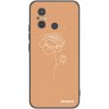 Picasee silikónový čierny obal pre Xiaomi Redmi 12C - Peonies Picasee silikónový čierny obal pre Xiaomi Redmi 12C - Peonies