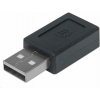 Manhattan USB adaptér, USB-C 2.0 Female na USB-A Male, čierna Manhattan USB adaptér, USB-C 2.0 Female na USB-A Male, čierna