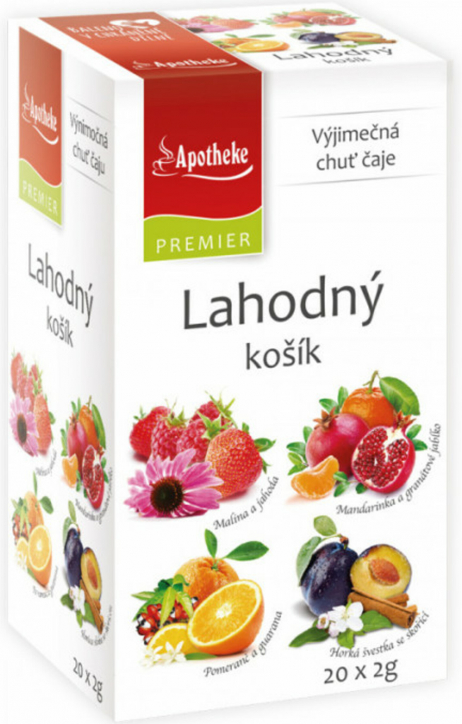 Apotheke Lahodný košík variace čajů 4v1 20 x 2 g