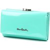 Pierre Cardin 07 SHINY 108 tyrkysová dámska vláknová koženo-kožená peňaženka 14,5 x 9 cm Pierre Cardin 07 SHINY 108 tyrkysová dámska vláknová koženo-kožená peňaženka 14,5 x 9 cm