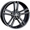 AUTEC Rias 8,5x19 5x120 ET38 black metallic polished