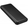 Borofone – Power Bank Clever Series powerbanka 2× USB + USB-C 10000 mAh QC 3.0 22,5W PD20W s LED indikátorom – čierna Borofone – Power Bank Clever Series powerbanka 2× USB + USB-C 10000 mAh QC 3.0 22,5W PD20W s LED indikátorom – čierna