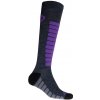 Podkolienky Sensor Zero Merino Veľkosť ponožiek: 35-38 / Farba: sivá/fialová Podkolienky Sensor Zero Merino Veľkosť ponožiek: 35-38 / Farba: sivá/fialová