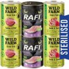 WILD FARM Premium Grain Free + Rafi 6x400g - krmivo bez obilnín pre sterilizované mačky WILD FARM Premium Grain Free + Rafi 6x400g - krmivo bez obilnín pre sterilizované mačky