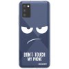 Picasee silikónový prehľadný obal pre Samsung Galaxy A03s A037G - Nesiahajte mi na telefón Picasee silikónový prehľadný obal pre Samsung Galaxy A03s A037G - Nesiahajte mi na telefón